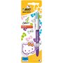 BIC Stylo bille 4 colours Hello Kitty pointe moyenne - assortiment fantaisie
