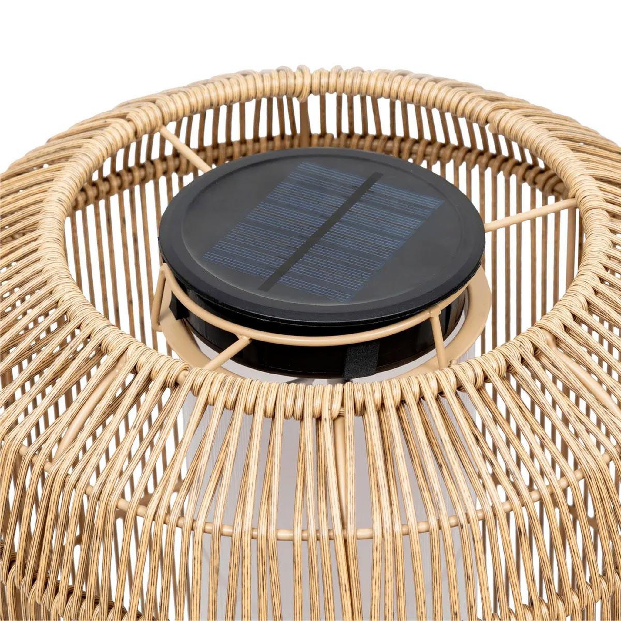 Voir la diapositive 2 : ATMOSPHERA Lampadaire solaire à led  loise  78cm naturel