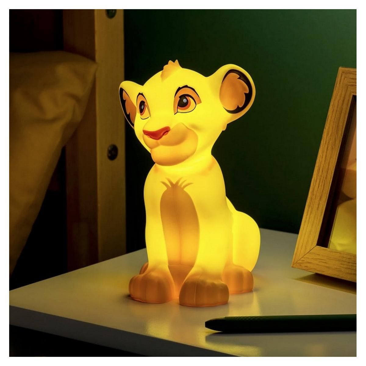 WORLD TRADE & TECHNOLOGIE Lampe Simba 3D Le Roi Lion