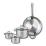 Voir la diapositive 1 : ELO Set de 1 Poêle de cuisson 32 cm et 3 faitouts 12, 16 et 20 cm Elo Profi Citrin