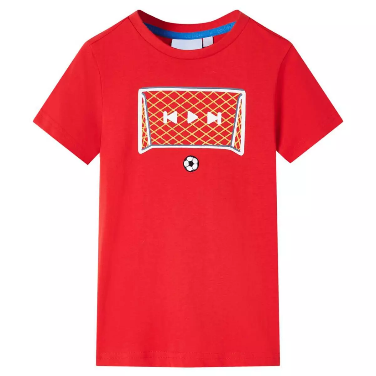 VIDAXL T-shirt pour enfants rouge 140