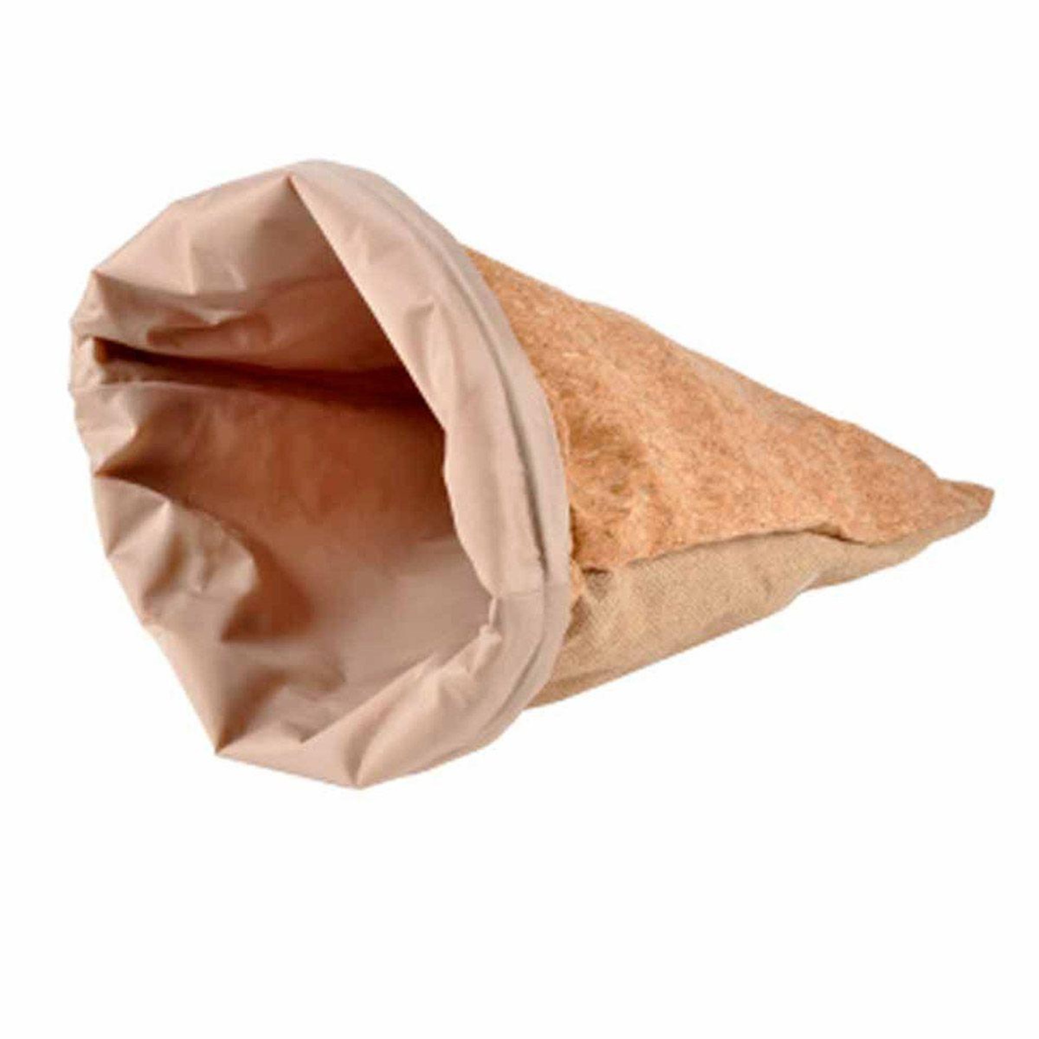 HOMEA Sac de couchage pour chat  cork  60cm naturel