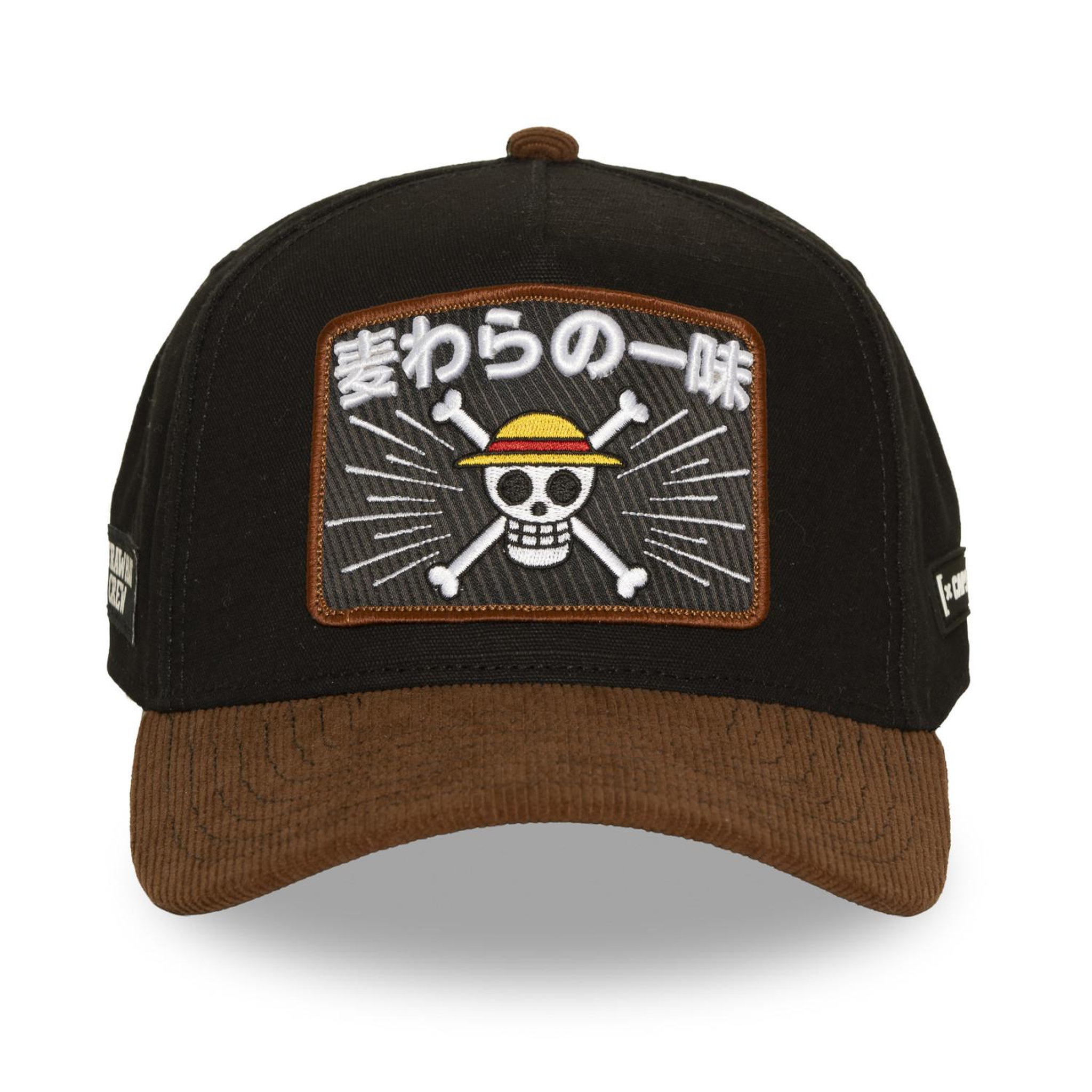 Voir la diapositive 2 : CAPSLAB Casquette trucker avec patch one piece mugiwara