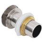 Voir la diapositive 4 : VIDAXL Drain a poussoir sans debordement Chrome 6,4x6,4x9,1 cm