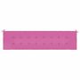 Voir la diapositive 4 : VIDAXL Coussin de banc de jardin rose 200x50x3 cm tissu
