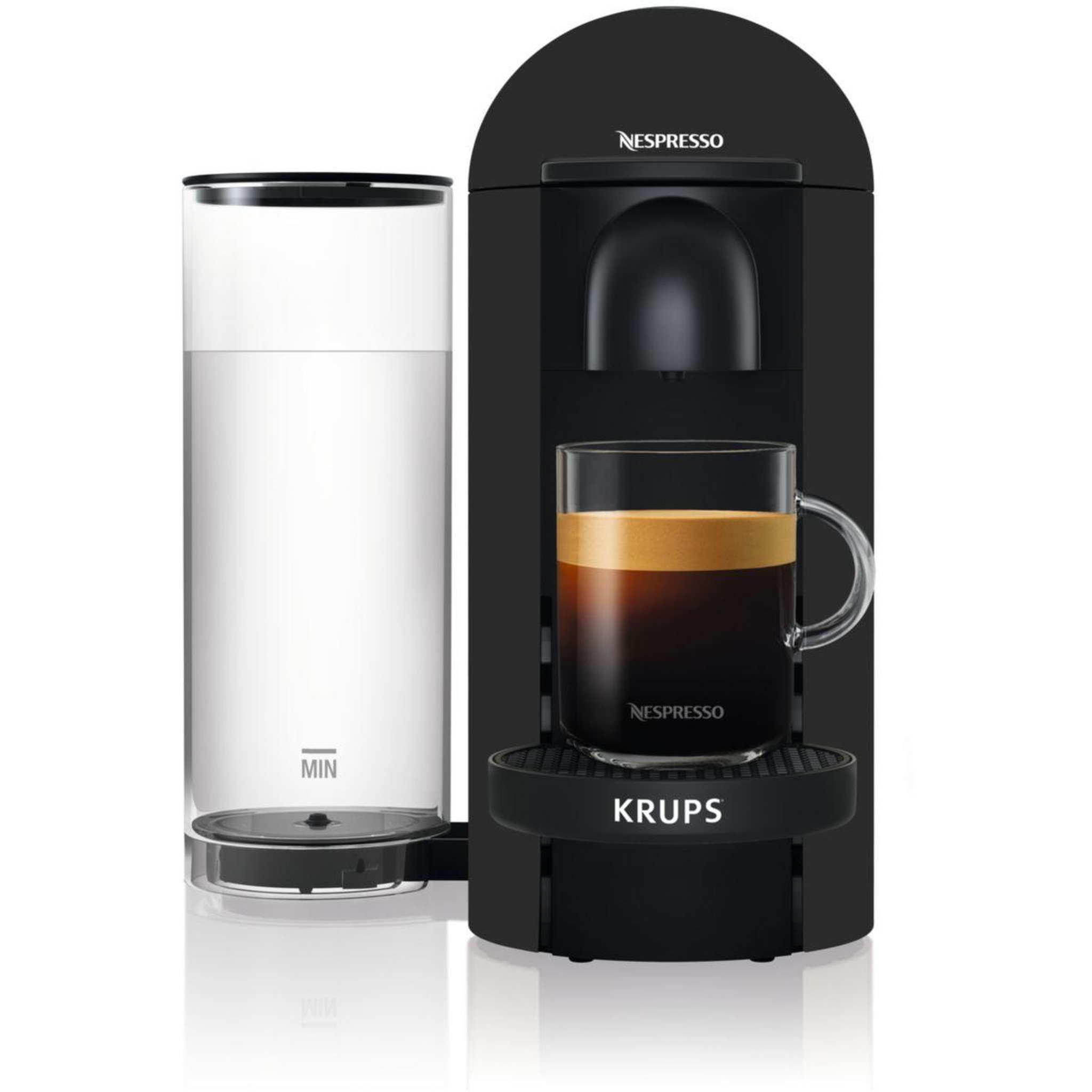 Voir la diapositive 1 : KRUPS Nespresso Vertuo Plus Noir Mat YY3922 FD