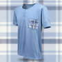 Voir la diapositive 3 : OZABI OZABI Ensemble Pyjama Pyjama Court Homme Coton