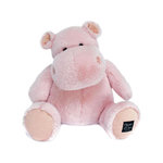 Histoire D'Ours Peluche Histoire d Ours Hippopotame 40 cm Rose poudré