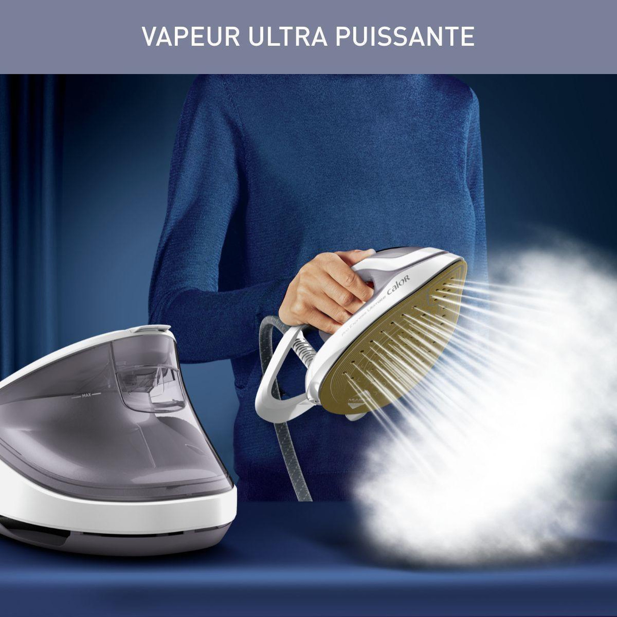 Voir la diapositive 4 : CALOR Centrale vapeur GV9713C0 Pro Express Ultimate 2