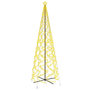 Voir la diapositive 2 : VIDAXL Arbre de Noël cone 1400 LED Blanc chaud 160x500 cm