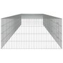 Voir la diapositive 5 : VIDAXL Cage a lapin 5 panneaux 541x109x54 cm Fer galvanise