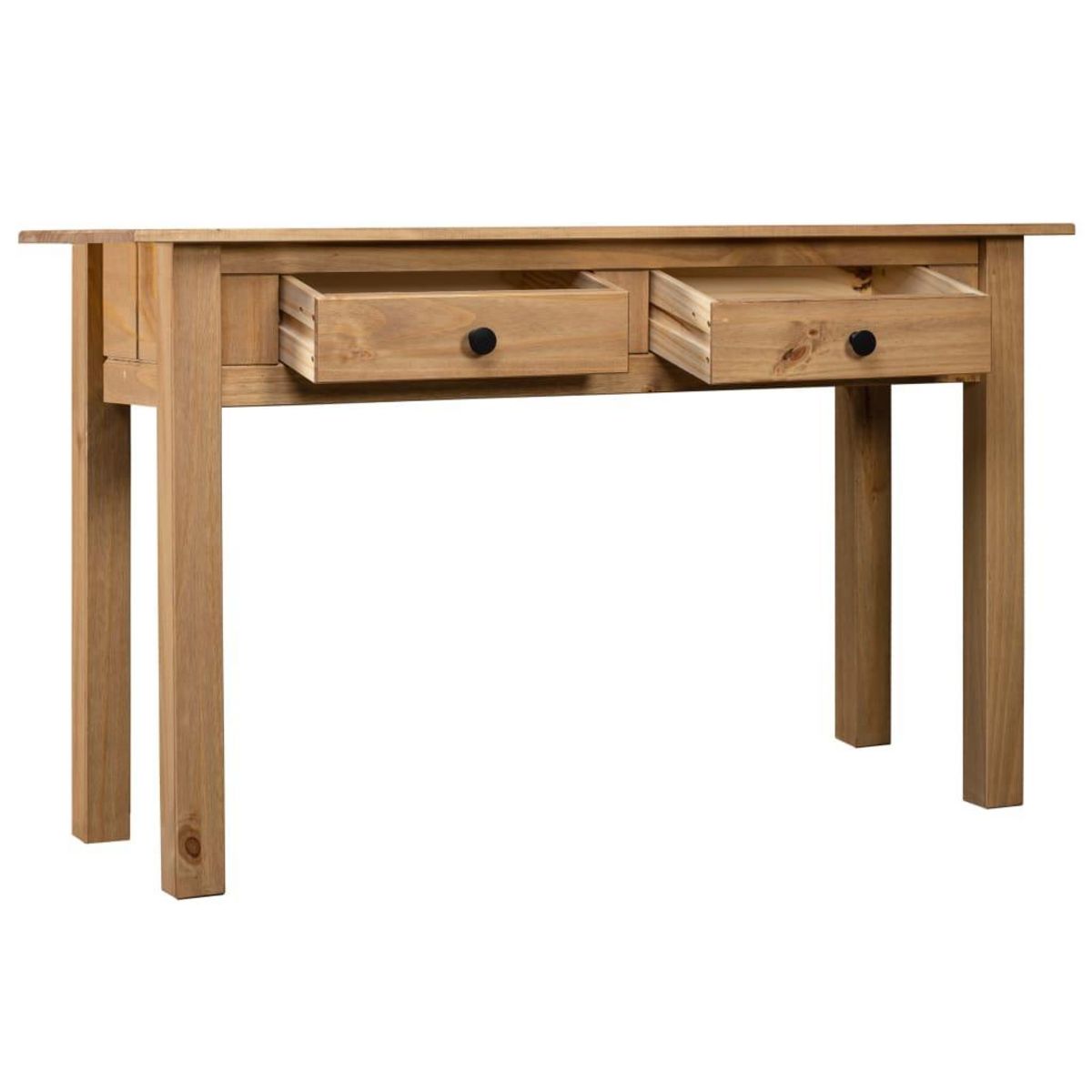 VIDAXL Table console 110x40x72 cm Pin solide Gamme Panama
