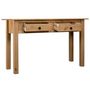 Voir la diapositive 3 : VIDAXL Table console 110x40x72 cm Pin solide Gamme Panama