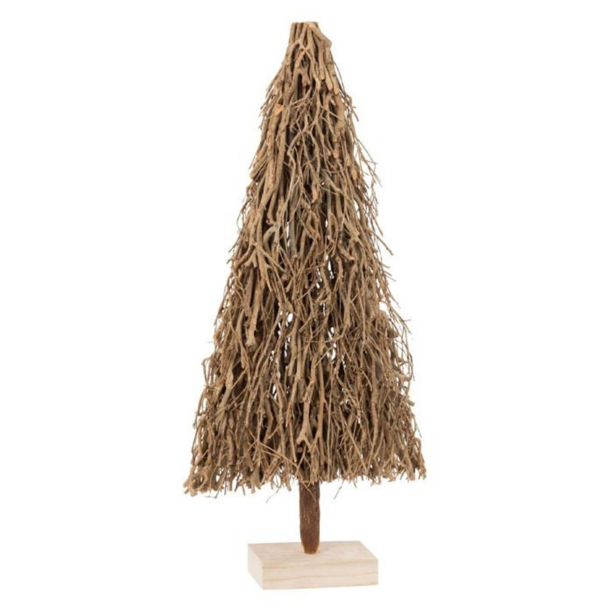 Paris Prix Sapin de Noël en Bois à Poser  Branches  90cm Beige