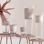 Paris Prix Vase Déco en Verre  Delph  45cm Transparent & Beige