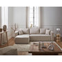 Voir la diapositive 6 : BEST MOBILIER Topaze - canapé d'angle réversible - 4 places - convertible avec coffre - en tissu