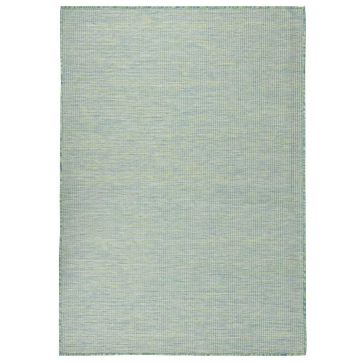 VIDAXL Tapis a tissage plat d'exterieur 200x280 cm Turquoise