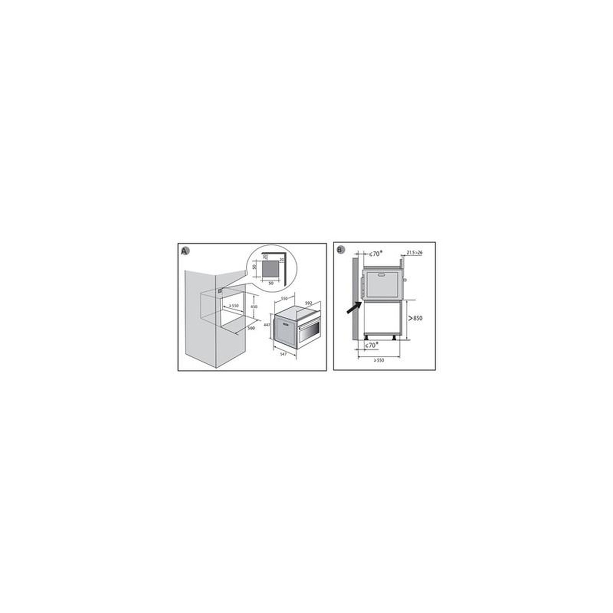 Voir la diapositive 4 : De Dietrich Micro ondes combiné De Dietrich DKC4756W