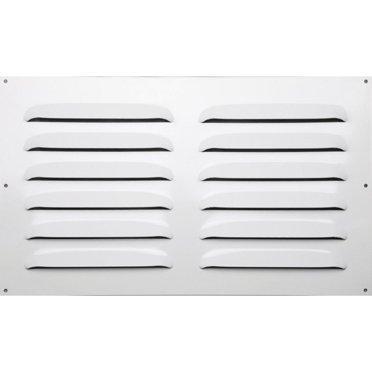 CENTRALE BRICO Grille d'aération aluminium laqué, L.30 x l.50 cm
