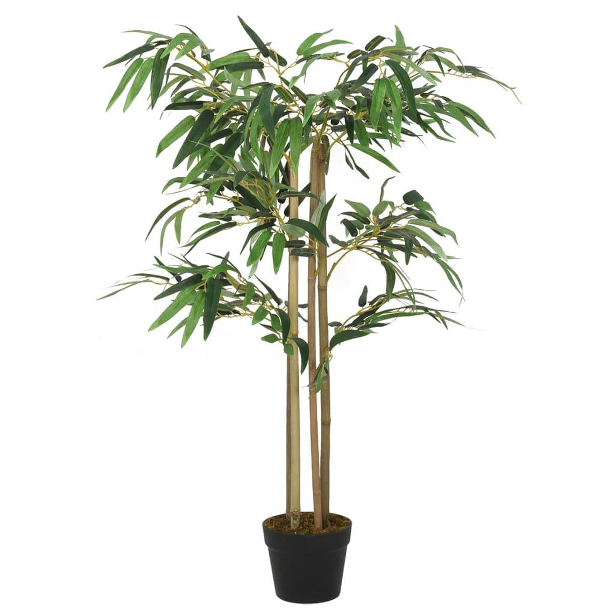 VIDAXL Bambou artificiel 760 feuilles 120 cm vert