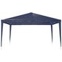 Voir la diapositive 4 : VIDAXL Tente de reception 4x4 m bleu