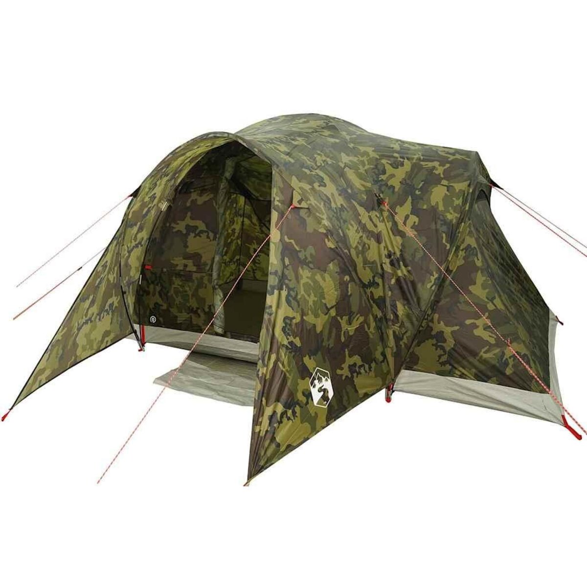 VIDAXL Tente familiale a dome 6 personnes camouflage impermeable