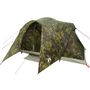 Voir la diapositive 4 : VIDAXL Tente familiale a dome 6 personnes camouflage impermeable