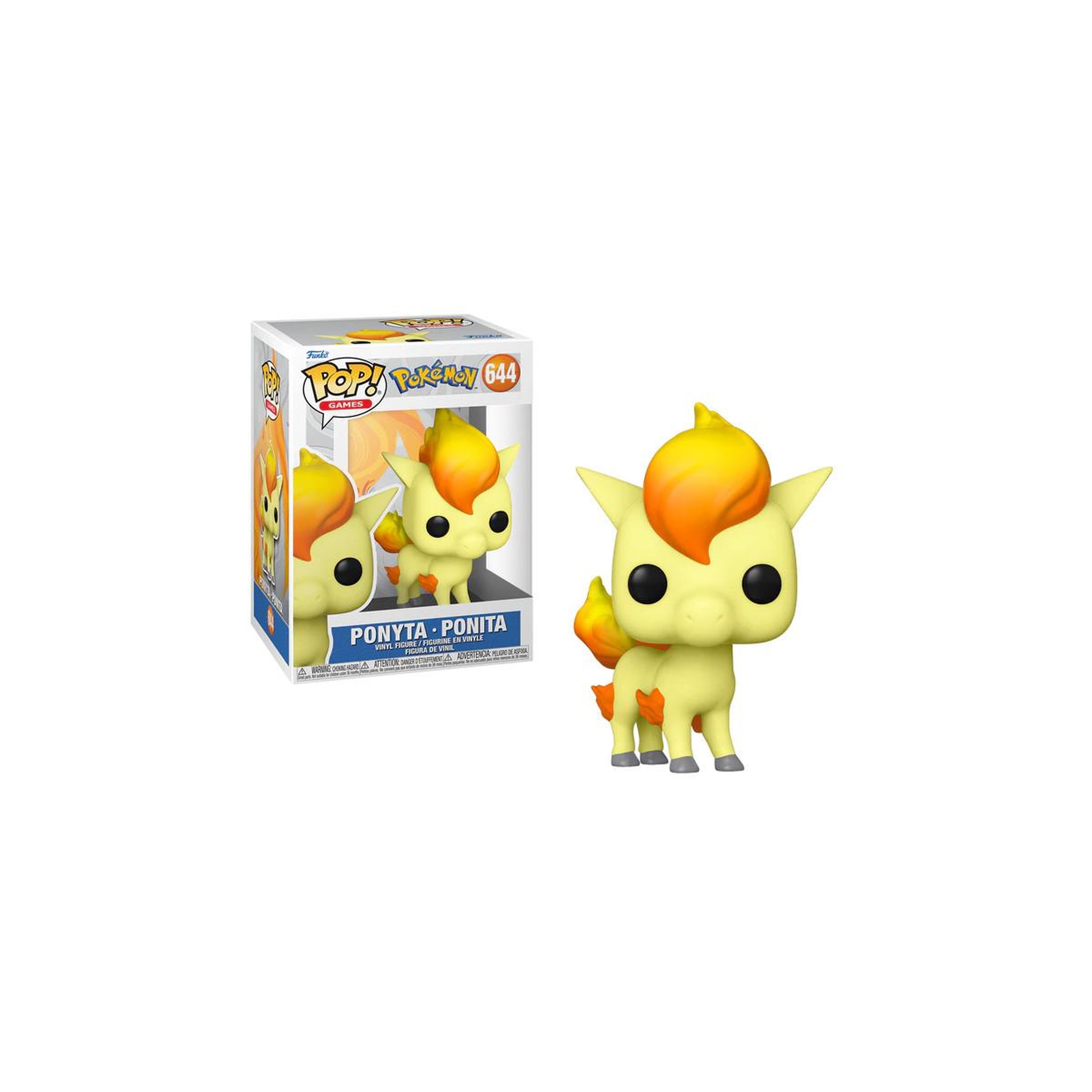 Voir la diapositive 3 : Funko Figurine Funko Pop Games Pokémon Ponyta