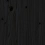 Voir la diapositive 4 : VIDAXL Tete de lit Noir 143,5x3x81 cm Bois massif de pin