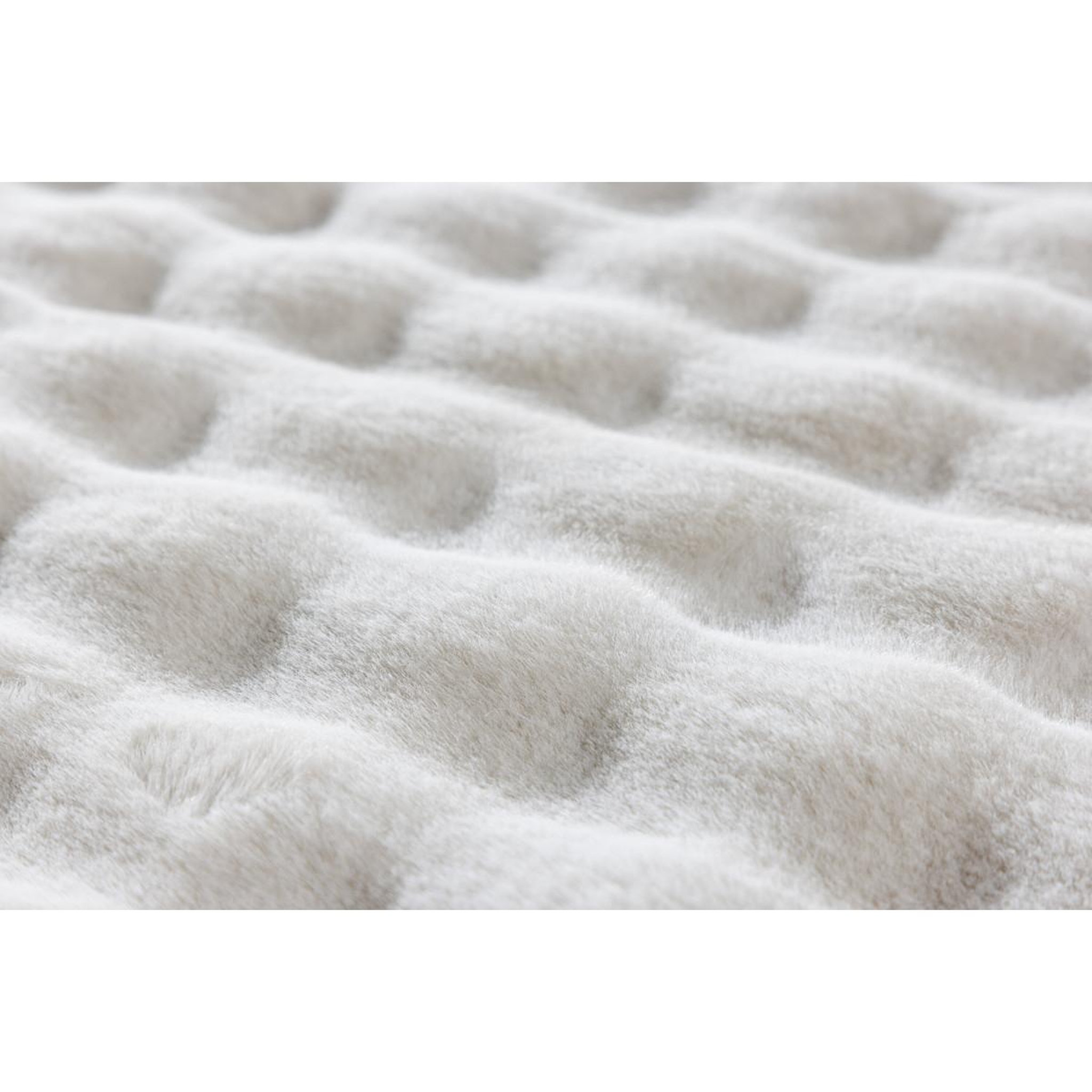 Voir la diapositive 5 : Paris Prix Tapis imitation fourrure  novis  200x290cm blanc