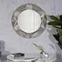 Voir la diapositive 4 : Paris Prix Miroir Rond Design  Argelux  104cm Argent