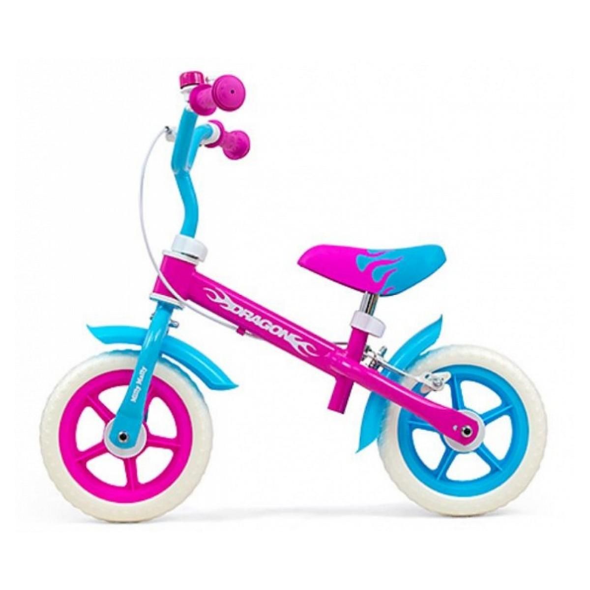 MILLY MALLY Balance Bike Dragon - couleur bonbons