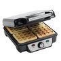 Voir la diapositive 1 : Bestron Gaufrier 1100w noir/inox - asw281