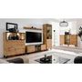 Voir la diapositive 4 : Paris Prix Vitrine LED  Thin  197cm Noir & Naturel