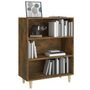 Voir la diapositive 6 : VIDAXL Buffet Chêne fumé 69,5x32,5x90 cm Bois d ingénierie