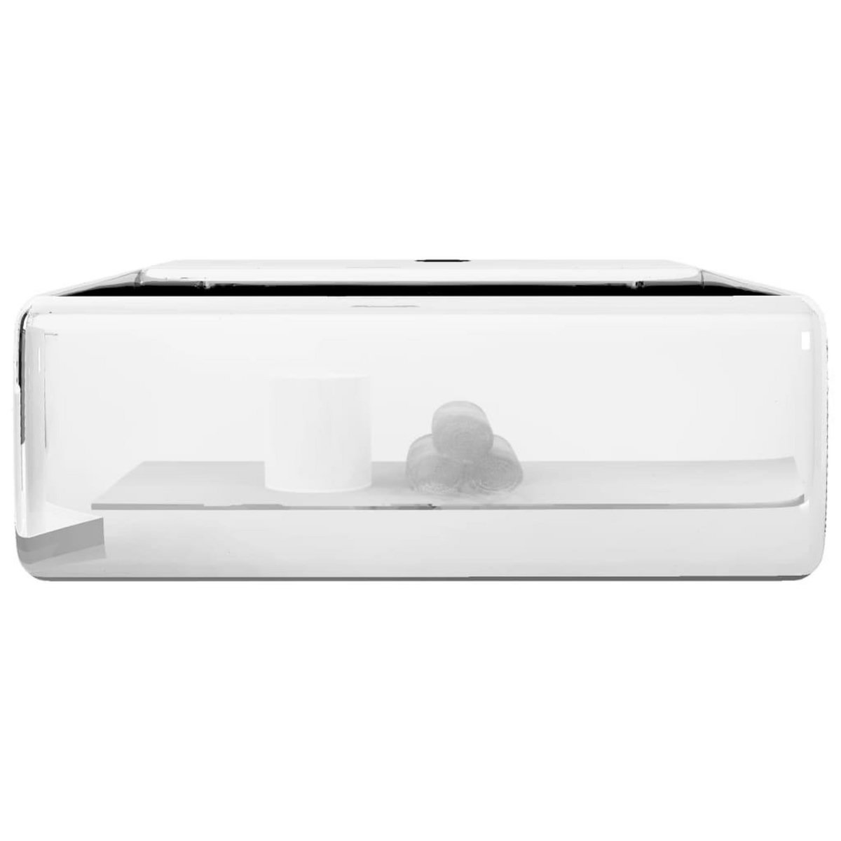 VIDAXL Lavabo avec trop-plein 41 x 41 x 15 cm Ceramique Argente