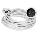 FIVE Rallonge Electrique  Terre  5m Blanc