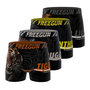 Voir la diapositive 1 : FREEGUN Lot de 4 boxers homme Wild Life