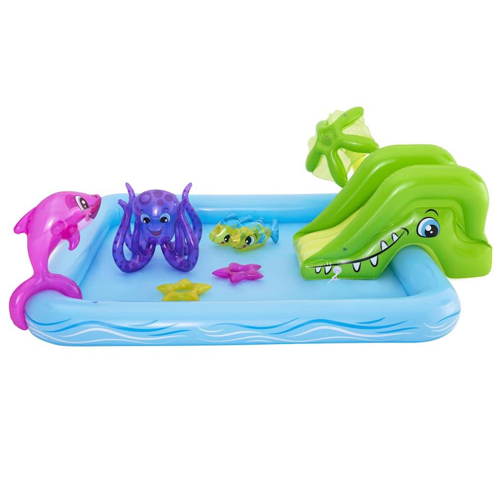 Voir la diapositive 3 : BESTWAY Bestway Centre jeu d'aquarium fantastique 239x206x86 cm