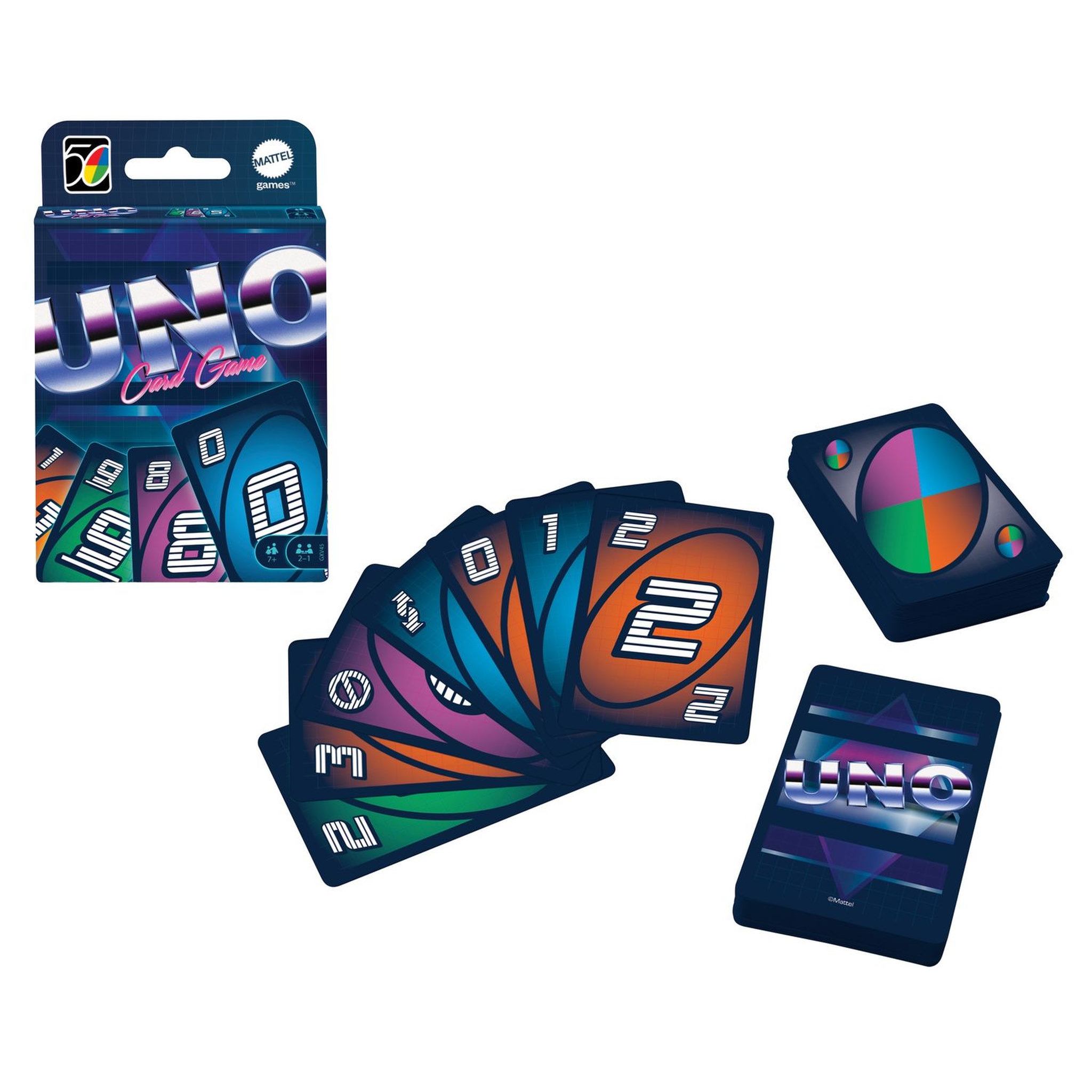 Voir la diapositive 3 : MATTEL Jeu Uno Iconic - Jeu de cartes Famille