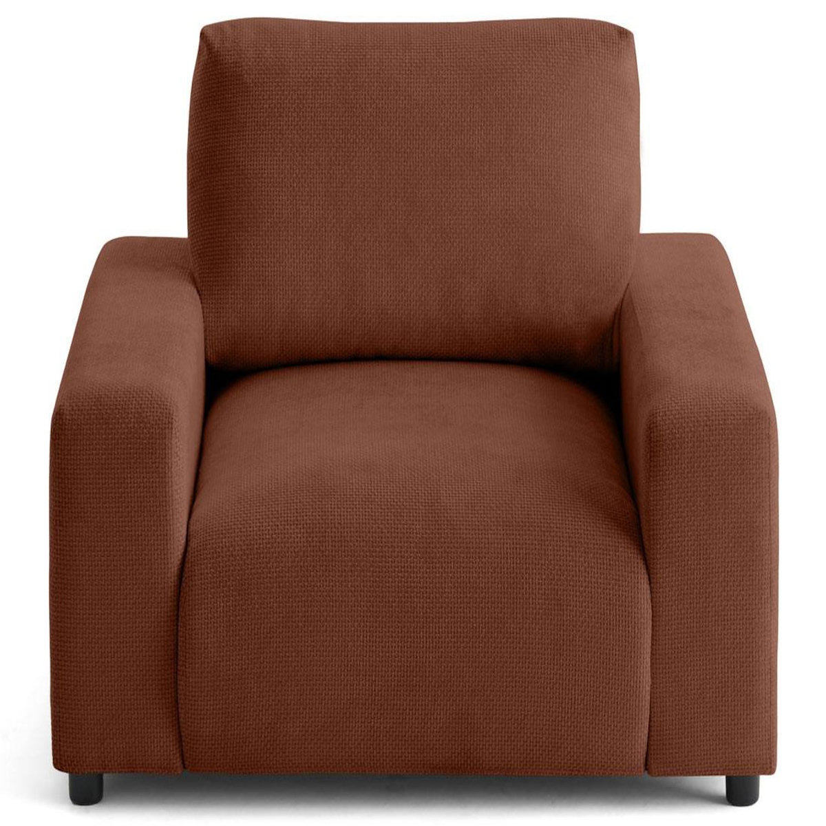 LISA DESIGN Pivoine - fauteuil en velours texturé