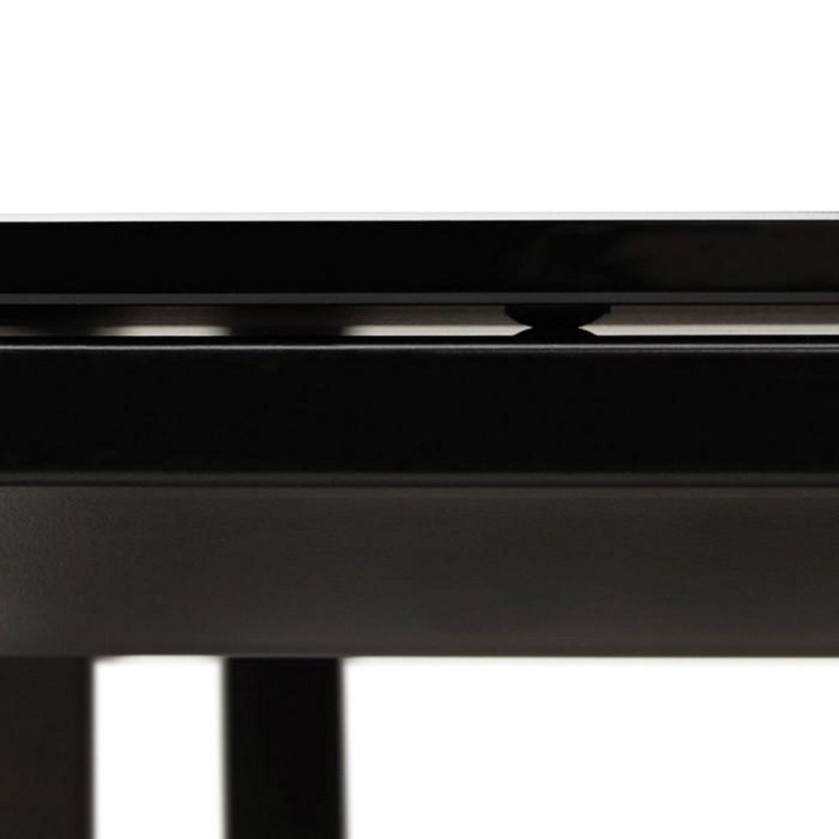 Paris Prix Bureau Design en Verre  Hovik  160cm Noir