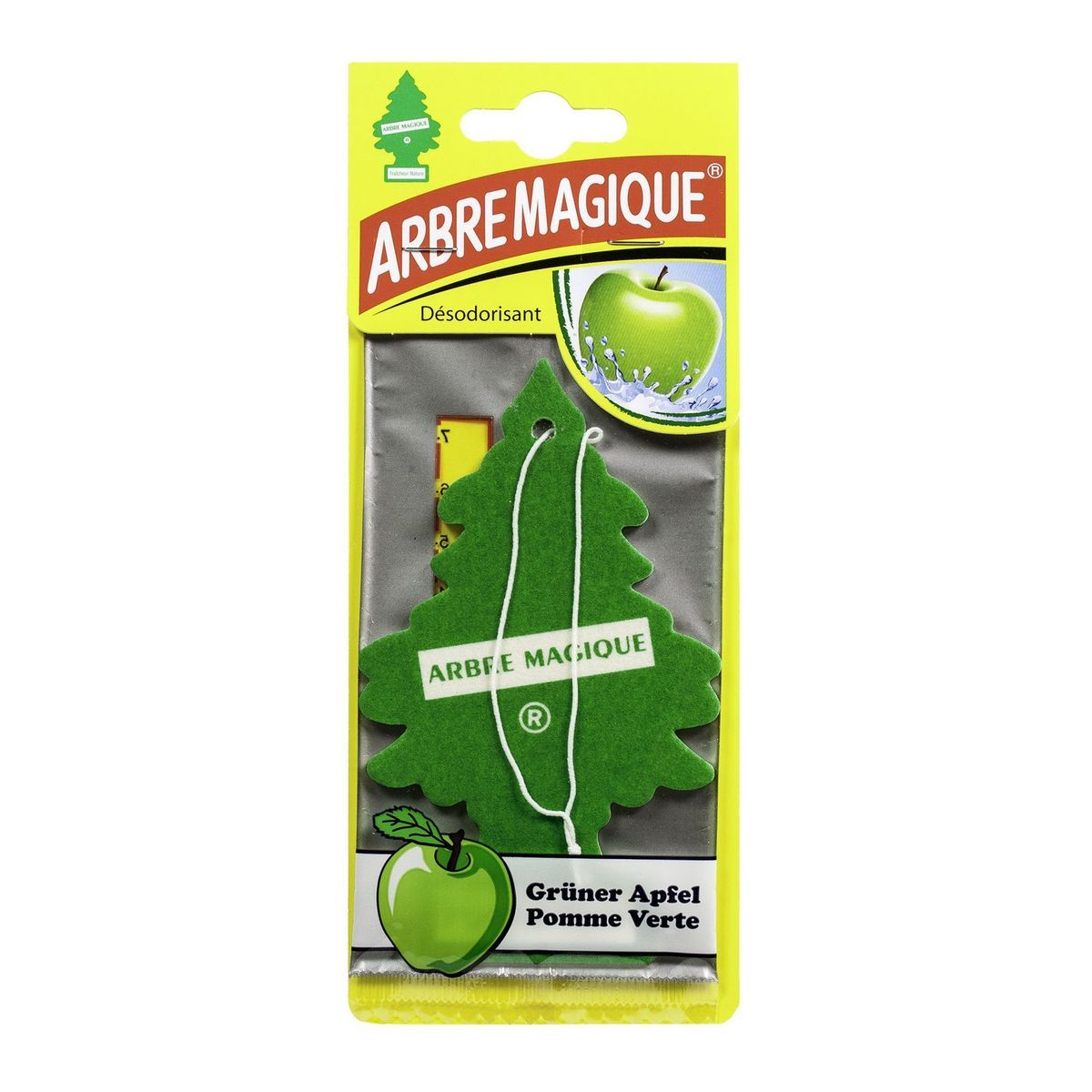ARBRE MAGIQUE Désodorisant sapin parfum pomme verte x1 1 pièce