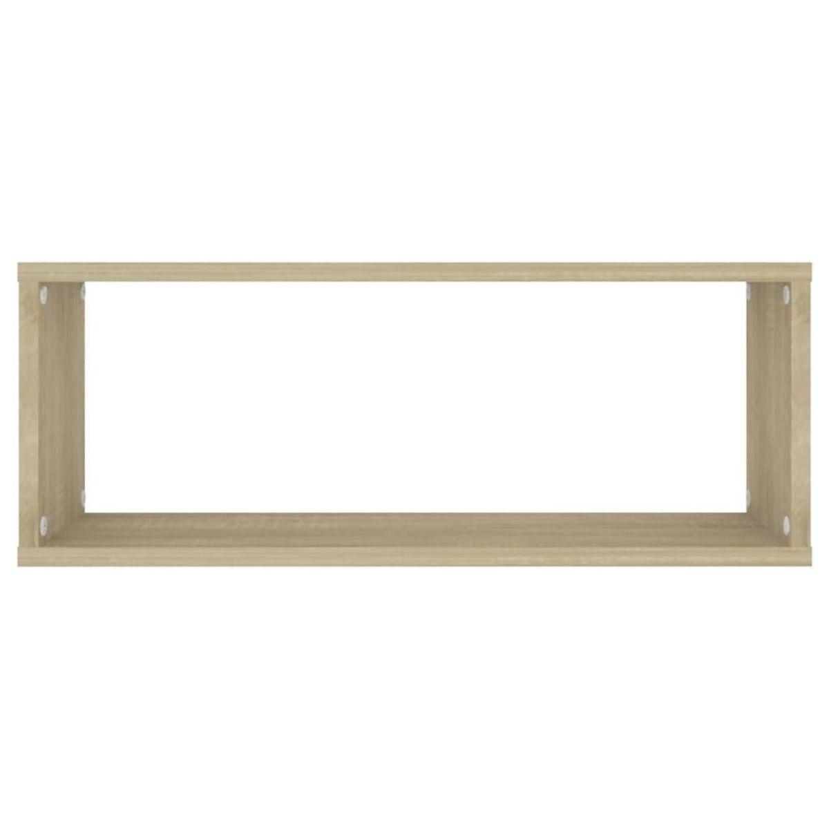 VIDAXL Etageres murales cube 6 pcs Chene sonoma Bois d'ingenierie