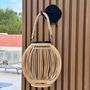 Voir la diapositive 5 : Lumisky Applique solaire ISALINE Bois Bambou H25cm