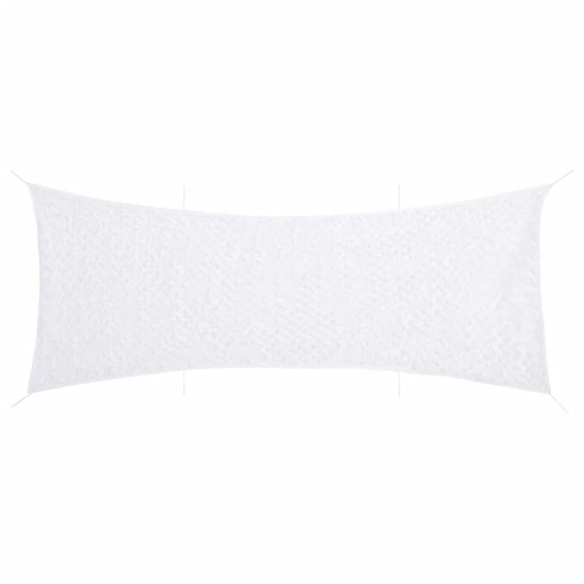 VIDAXL Filet de camouflage avec sac de rangement 721x294 cm blanc