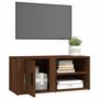 Voir la diapositive 5 : VIDAXL Meubles TV 2 pcs Chene marron 80x31,5x36 cm Bois d'ingenierie