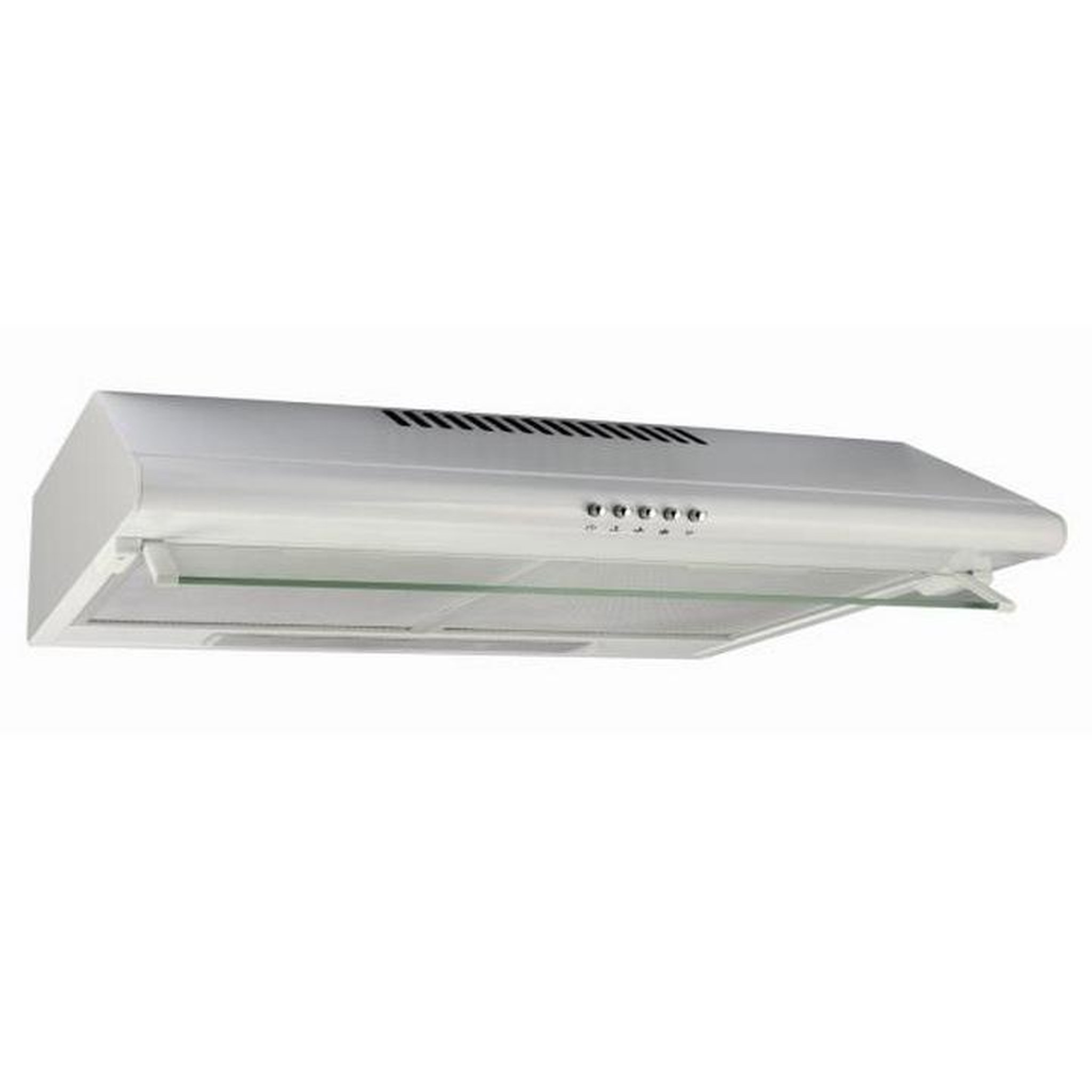 Voir la diapositive 1 : Glem Hotte visière 60cm 250m3/h blanc - ghc625wh