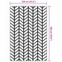 Voir la diapositive 6 : VIDAXL Tapis d'exterieur ARAKIL Gris 120x180 cm PP