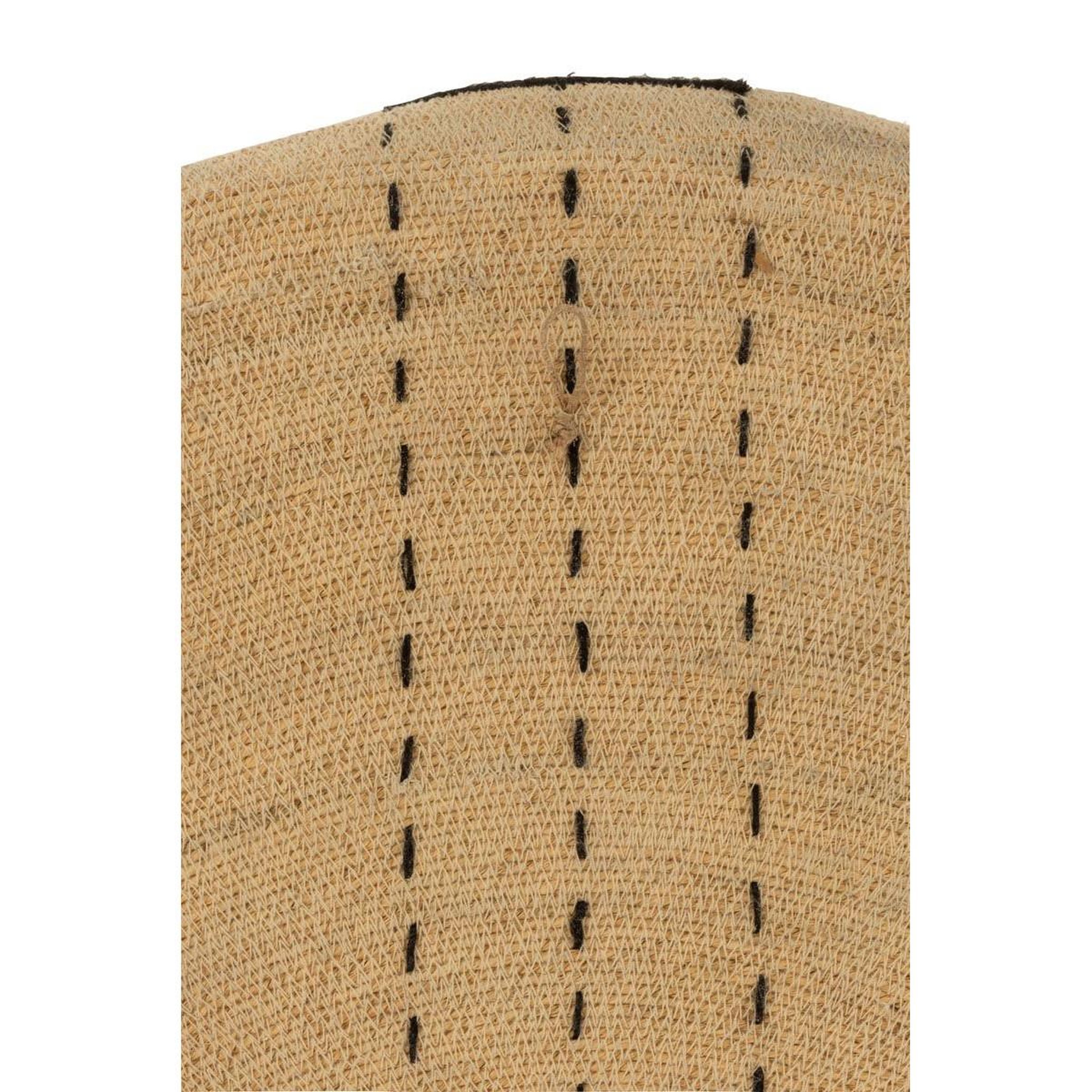 Voir la diapositive 3 : J-LINE Décoration murale plateau  pointillés  100cm naturel